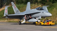 Photo ID 102747 by Mathias Grägel - GME-AirFoto. Switzerland Air Force McDonnell Douglas F A 18C Hornet, J 5019