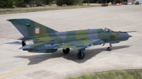 Photo ID 111974 by Chris Lofting. Croatia Air Force Mikoyan Gurevich MiG 21bisD, 108