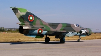 Photo ID 112484 by Lukas Kinneswenger. Bulgaria Air Force Mikoyan Gurevich MiG 21bis, 392