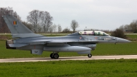 Photo ID 132396 by Jan Eenling. Belgium Air Force General Dynamics F 16BM Fighting Falcon, FB 17
