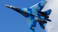 Photo ID 156638 by Lukas Kinneswenger. Ukraine Air Force Sukhoi Su 27UB,  