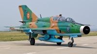 Photo ID 161415 by Alexandru Chirila. Romania Air Force Mikoyan Gurevich MiG 21UM Lancer B, 172