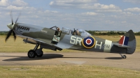 Photo ID 162329 by rinze de vries. Private Historic Flying Ltd Supermarine 509 Spitfire T 9C, G CCCA