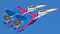 Photo ID 163126 by Vladimir Vorobyov. Russia Air Force Sukhoi Su 27UB,  