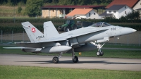 Photo ID 163741 by Lieuwe Hofstra. Switzerland Air Force McDonnell Douglas F A 18C Hornet, J 5024