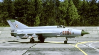 Photo ID 175748 by Marinus Dirk Tabak. Poland Air Force Mikoyan Gurevich MiG 21MF, 6804