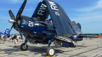 Photo ID 261451 by Rod Dermo. Private Commemorative Air Force Vought F4U 5NL Corsair, N43RW