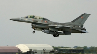 Photo ID 3494 by Tim Felce. Denmark Air Force General Dynamics F 16BM Fighting Falcon, ET 022