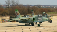 Photo ID 44271 by Alexander Mladenov. Bulgaria Air Force Sukhoi Su 25K, 253