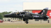 Photo ID 52999 by Paul Newbold. UK Air Force British Aerospace Hawk T 1W, XX349