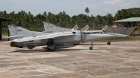 Photo ID 68221 by Frank Noort. Sri Lanka Air Force Mikoyan Gurevich MiG 23UB, SFT 1701