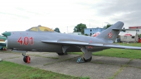 Photo ID 71526 by Martin Thoeni - Powerplanes. Hungary Air Force Mikoyan Gurevich MiG 17PF, 401