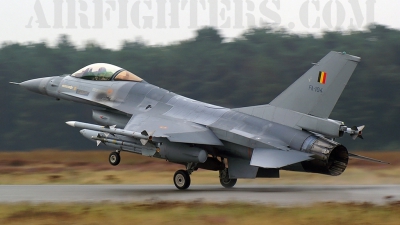 Photo ID 10078 by frank van de waardenburg. Belgium Air Force General Dynamics F 16AM Fighting Falcon, FA 104