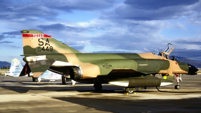 Photo ID 80355 by Gerrit Kok Collection. USA Air Force McDonnell Douglas F 4C Phantom II, 63 7449