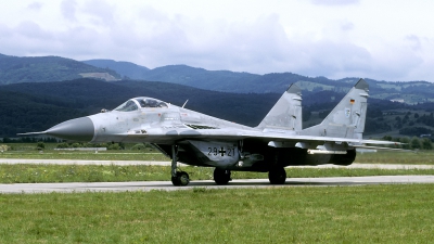 Photo ID 80723 by Joop de Groot. Germany Air Force Mikoyan Gurevich MiG 29A 9 12A, 29 21