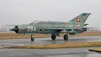 Photo ID 80784 by Lars Kitschke. Bulgaria Air Force Mikoyan Gurevich MiG 21bis SAU, 236