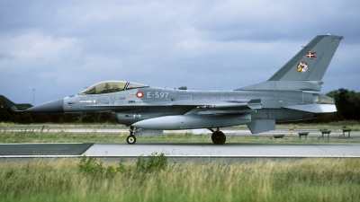 Photo ID 80978 by Joop de Groot. Denmark Air Force General Dynamics F 16A Fighting Falcon, E 597