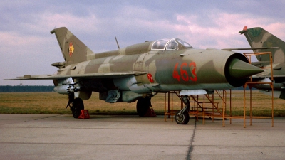 Photo ID 81648 by Stephan Sarich. East Germany Air Force Mikoyan Gurevich MiG 21SPS K, 463
