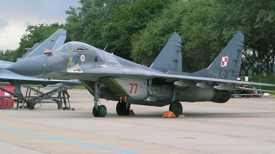 Photo ID 83018 by Arie van Groen. Poland Air Force Mikoyan Gurevich MiG 29A 9 12A, 77