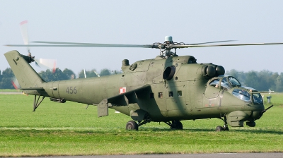 Photo ID 82402 by Pieter Stroobach. Poland Army Mil Mi 24D, 456