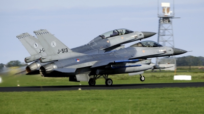 Photo ID 82815 by Joop de Groot. Netherlands Air Force General Dynamics F 16AM Fighting Falcon, J 513