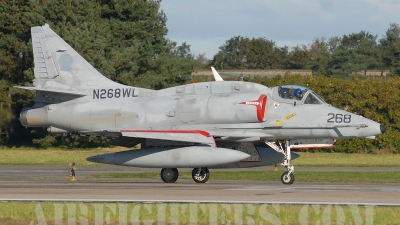 Photo ID 10501 by Klemens Hoevel. Company Owned BAe Systems Douglas A 4N Skyhawk, N268WL