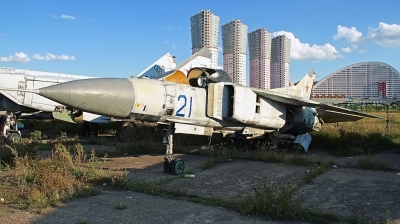 Photo ID 84976 by Chris Albutt. Russia Air Force Mikoyan Gurevich MiG 23M,  
