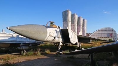 Photo ID 84063 by Chris Albutt. Russia Air Force Mikoyan Gurevich MiG 25P,  