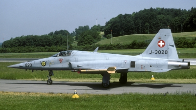 Photo ID 84081 by Joop de Groot. Switzerland Air Force Northrop F 5E Tiger II, J 3020