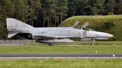 Photo ID 85137 by Bart Hoekstra. Germany Air Force McDonnell Douglas F 4F Phantom II, 38 01