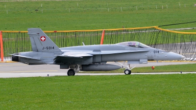 Photo ID 84543 by Martin Thoeni - Powerplanes. Switzerland Air Force McDonnell Douglas F A 18C Hornet, J 5014