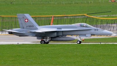 Photo ID 84859 by Martin Thoeni - Powerplanes. Switzerland Air Force McDonnell Douglas F A 18C Hornet, J 5013