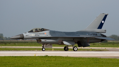 Photo ID 84585 by Jan Eenling. Netherlands Air Force General Dynamics F 16AM Fighting Falcon, J 058