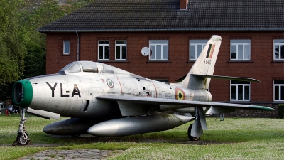 Photo ID 84831 by Jan Eenling. Belgium Air Force Republic F 84F Thunderstreak, FU 103