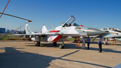 Photo ID 85497 by Chris Albutt. Russia Air Force Mikoyan Gurevich MiG 29SMT 9 17, RF 92232