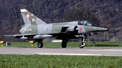Photo ID 85759 by Carl Brent. Switzerland Air Force Dassault Mirage IIIRS, R 2114