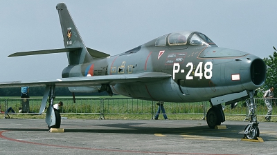 Photo ID 85732 by rob martaré. Netherlands Air Force Republic F 84F Thunderstreak, P 248