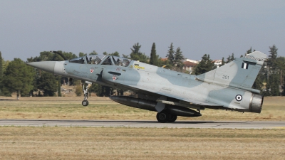 Photo ID 86637 by Kostas Alkousis. Greece Air Force Dassault Mirage 2000BG, 201