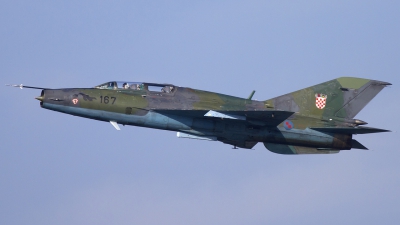 Photo ID 86311 by Chris Lofting. Croatia Air Force Mikoyan Gurevich MiG 21UM, 167