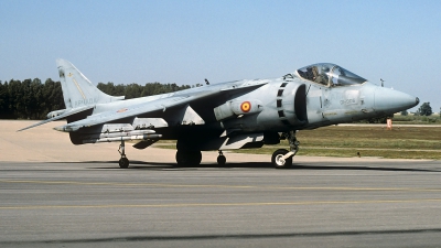 Photo ID 86384 by Carl Brent. Spain Navy McDonnell Douglas AV 8B Harrier II, VA 1A 18