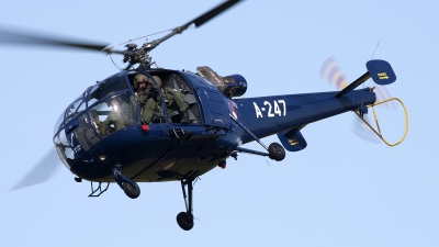 Photo ID 86891 by Niels Roman / VORTEX-images. Netherlands Air Force Aerospatiale SA 316B Alouette III, A 247