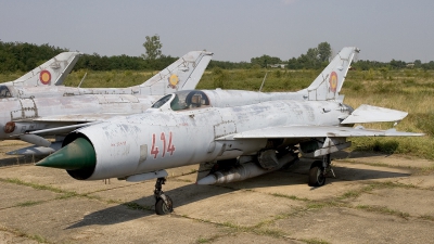 Photo ID 11040 by Chris Lofting. Romania Air Force Mikoyan Gurevich MiG 21PF, 414