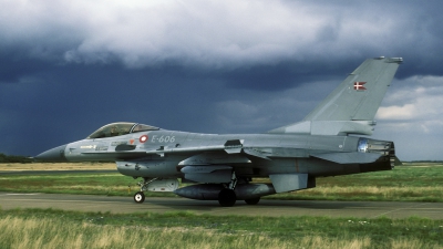 Photo ID 87792 by Joop de Groot. Denmark Air Force General Dynamics F 16A Fighting Falcon, E 606