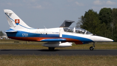 Photo ID 88152 by Niels Roman / VORTEX-images. Slovakia Air Force Aero L 39ZA Albatros, 1701