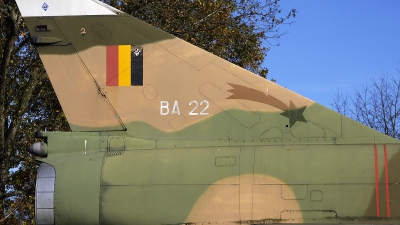 Photo ID 88433 by Walter Van Bel. Belgium Air Force Dassault Mirage 5BA, BA22