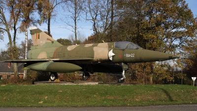 Photo ID 88432 by Walter Van Bel. Belgium Air Force Dassault Mirage 5BA, BA22