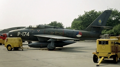 Photo ID 89880 by rob martaré. Netherlands Air Force Republic F 84F Thunderstreak, P 174