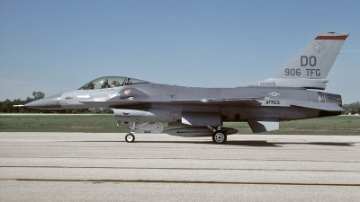 Photo ID 89618 by David F. Brown. USA Air Force General Dynamics F 16A Fighting Falcon, 80 0474