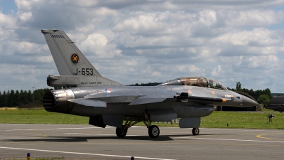 Photo ID 90866 by Jan Eenling. Netherlands Air Force General Dynamics F 16BM Fighting Falcon, J 653