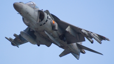 Photo ID 11571 by Santiago Cortelezzi. Spain Navy McDonnell Douglas EAV 8B Harrier II, VA1B 27